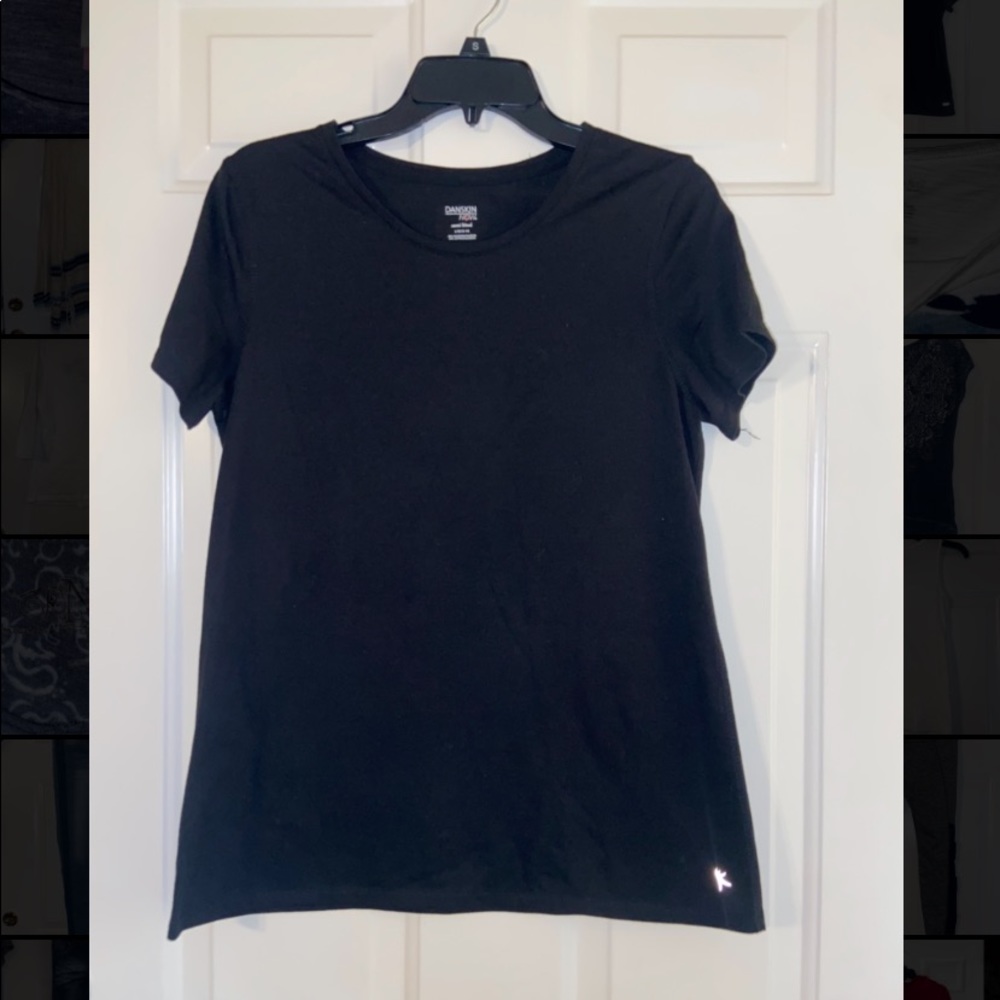 black shirt
